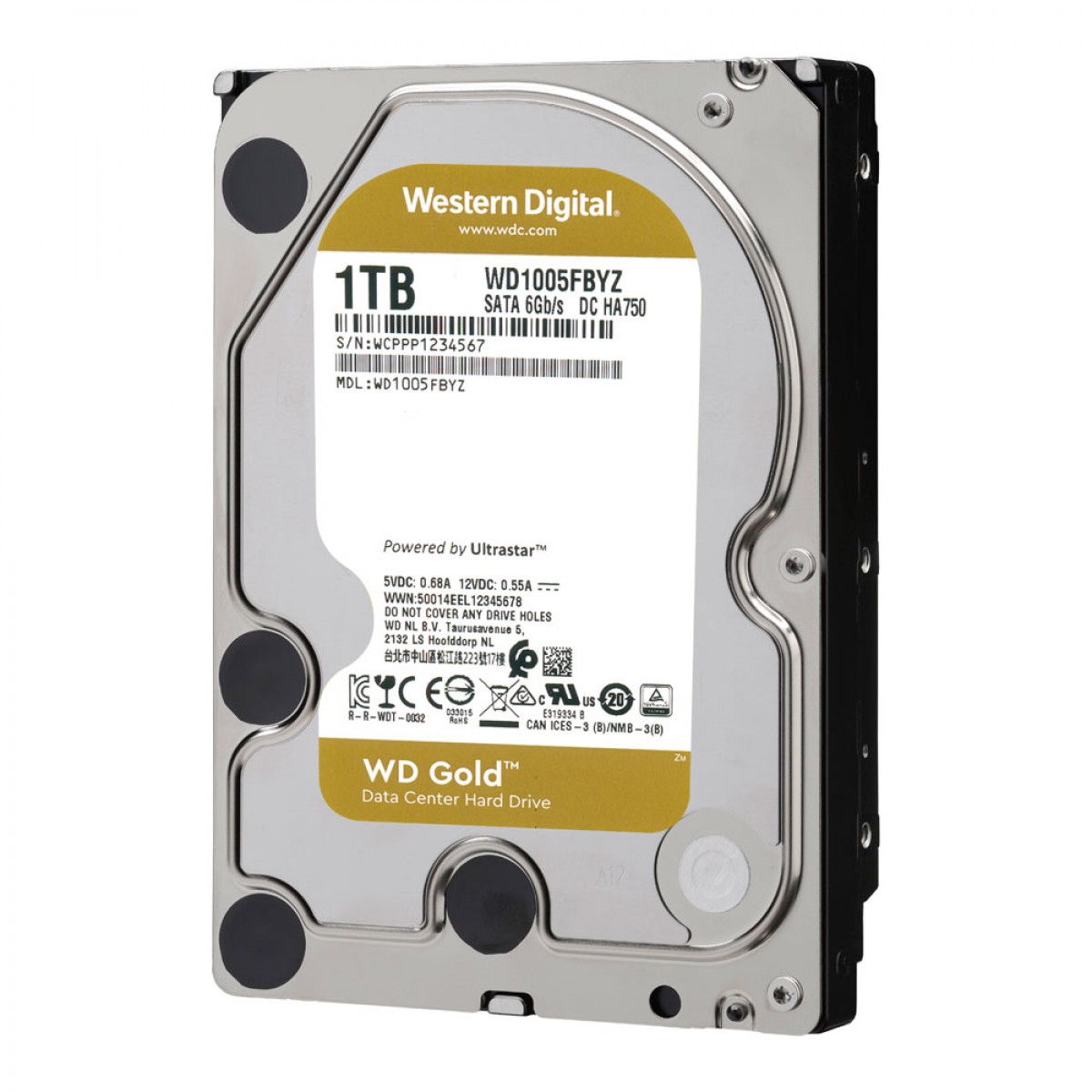 Жесткий диск western digital wd gold 1 tb wd1005fbyz обзор