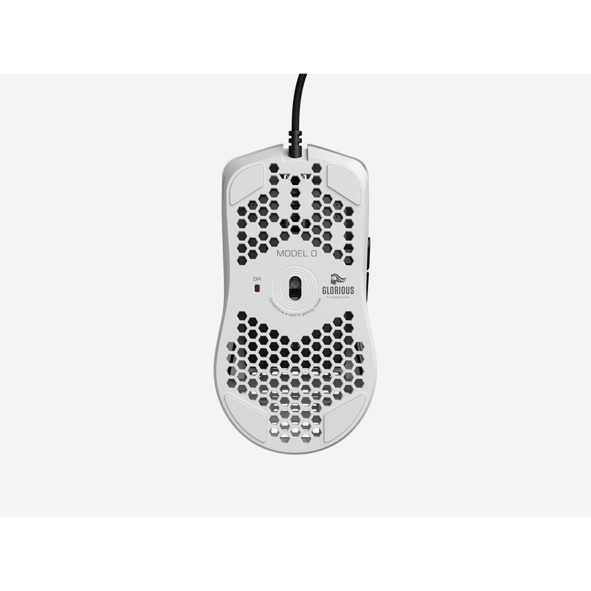 Glorious Gaming Mouse Model O Wired White En Disco Bianco Cd