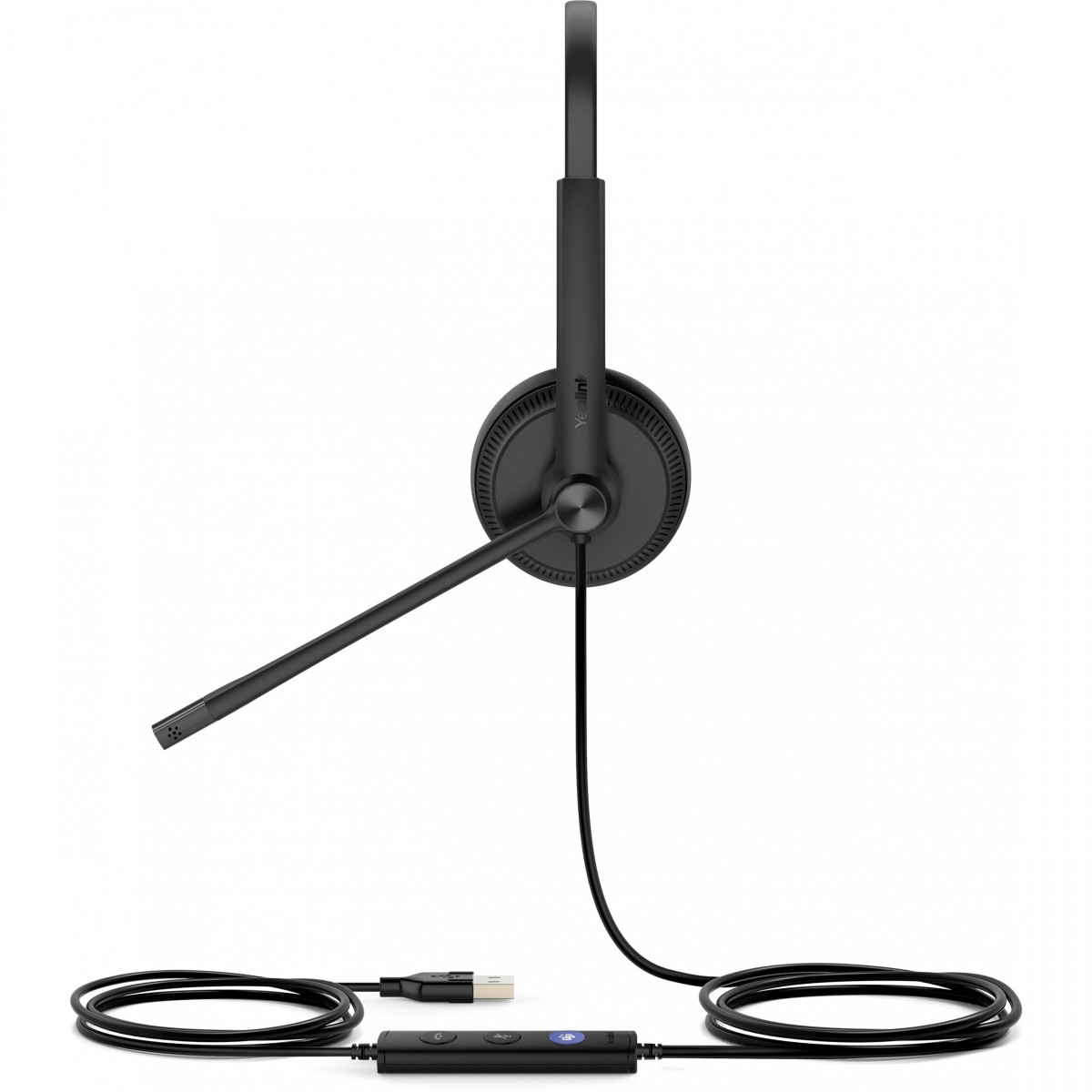 Yealink UH34 Dual Microsoft Teams USB Headset EN Disco Bianco CD